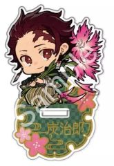 【中古】アクリルスタンド・アクリルパネル 竈門炭治郎(誕生花ver.) アクリルスタンド 「鬼滅の刃」