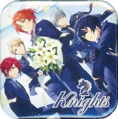 【中古】バッジ・ピンズ Knights スクエア缶バッジ 「CD あんさんぶるスターズ! ユニットソングCD 2nd vol.03 Knights」 アニメイト購入特典