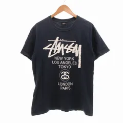 ステューシー STUSSY Tシャツ 半袖 プリント M 紺 ネイビー /UOのサムネイル