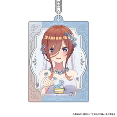 五等分の花嫁∽_メタルキーホルダー First Bite Ver. C 中野三玖