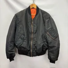 ALPHA 3本線　民生品　MA-1 MADE IN USA サイXL　FADE 褪色　07020901　01 難あり