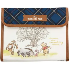 新品 母子手帳ケース プーさん クラシカルで落ち着いたデザイン ワンタッチテープで開閉しやすい 定番ジャバラタイプ Disney 母子手帳サイズ13×18cm 保険証 診察券 キャッシュカード等をまとめるのに便利な マルチケース エンプレットベール