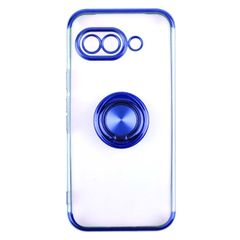 Google Pixel 9a ケース スマホリング 付き 耐衝撃 薄型 ソフト ケース 【Color】ブルー