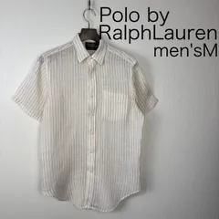 Polo by Ralph Lauren USA製　リネンシャツ　メンズM  着用イメージ画像あります