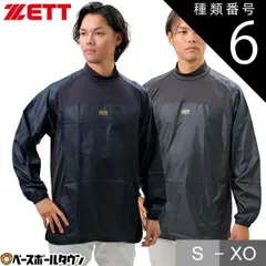 【新品未使用】 種類6:(2900)ネイビー/L ZETT ゼット 野球 シャカシャカ 大人 長袖 ハイネック 防風 撥水 ウインドレイヤーシャツ Vジャン トレーニングジャケット ピステ ウインドブレーカー プルオーバー 一般用 BO215WA