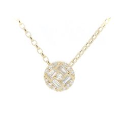 ベルシオラ ダイヤモンド ネックレス 0.18ct K18YG(18金 イエローゴールド) 質屋出品