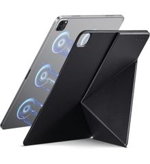 ★PITAKA iPad Air 13インチ ケースM2 (2024、第6世代) 、iPad Pro 12.9インチ カバー2018-2022  iPad スタンド MagEZ Folio 2 /12.9インチ Air 第6世代ブラック