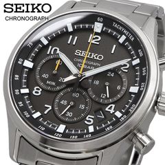 SEIKO 腕時計 セイコー 時計 ウォッチ クロノグラフ タキメーター 100M防水 ビジネス カジュアル メンズ SSB447P1 海外モデル [並行輸入品]