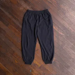 スウェットパンツ ブラック ユニセックス ワイド リラックス 古着 ストリート カジュアル