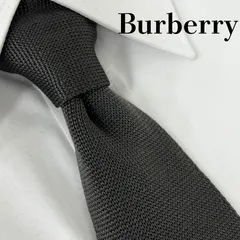 《未使用級》Burberry バーバリーブラックレーベル シルクネクタイ