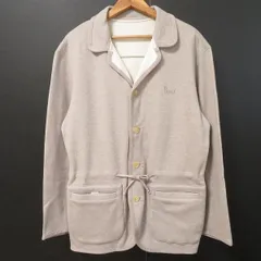 #anc パパス Papas ジャケット カーディガン ニット M グレー系 ロゴ メンズ [930543]のサムネイル