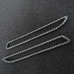 スポーティ全開♪ カーボン ルック リフレクター リング ガーニッシュ ノア ZRR70G ZRR75G ZRR70W ZRR75W YY X S Si G G`s レイッシュ　SL031cb