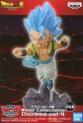 【中古】フィギュア D.超サイヤ人ゴット超サイヤ人ゴジータ 「ドラゴンボール超」 ワールドコレクタブルジオラマ vol.4