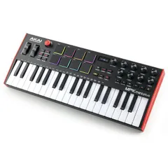 【中古美品】AKAI MPK mini plus USB MIDIキーボード AKAI MPK mini plus 37鍵盤 USB MIDIキーボードコントローラー
