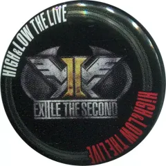 【中古】バッジ・ピンズ(男性) EXILE THE SECOND 缶バッジ 「HiGH＆LOW THE LIVE」