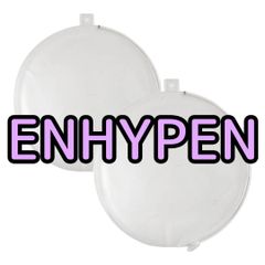 【2枚セット】丸型 うちわカバー うちわケース 丸 イメージピケット ENHYPEN ジョンウォン ヒスン ジェイ ジェイク ソンフン ソヌ ニキ 韓国 ソウルコン kpop 推し活 ファンサうちわ うちわ文字 応援うちわ デコうちわ  厚手タイプ 反射防止
