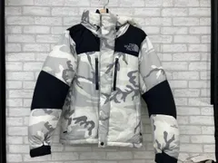 THE NORTH FACE バルトロ ダウンジャケット白迷彩 XS THE NORTH FACE 迷彩柄ダウンジャケットバルトロ