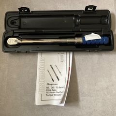 Snap-on スナップオン 3/8 (9.5mm) ダイヤル式トルクレンチ QEシリーズ QE2RN100MB 締付工具 ブルー