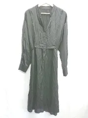 ◇ ⊂ lowy by corners<!-利用不可文字-!>ローリーバイコーナーズ 長袖 ロング ワンピース サイズM ブラック レディース E  【1501230019859】