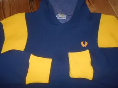 フレッドペリー 　パーカー　紺　Ｌ　レア 　vintage  ヴィンテージ　ヨーロッパ　デンマーク製　古着　 sy3544