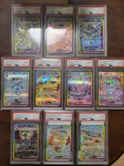 テラスタルフェスex ブイズ 7連番 PSA10 コンプリートセット