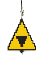 【中古】ストラップ(キャラクター) トライフォース ラバーチャーム ラバーグッズコレクション 「一番くじ ゼルダの伝説 ハイラルライフスタイル」 G賞