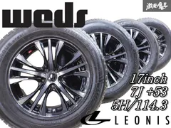 CA25　スイフトスポーツ　ホイール　LEONIS　17×7J　インセット53 CA25 スイフトスポーツ ホイール LEONIS 17×7J インセット53
