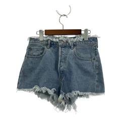 MOUSSY マウジー ショート デニムパンツ size2/ライトブルー