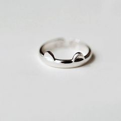 【リング】送料無料 S925 シルバー 925  猫リング 猫アクセサリー レディース 金属アレルギー対応  指輪 猫 調整可能 オシャレ 猫柄 可愛い 女子  キャット 猫雑貨 八千代 猫グッズ 千葉 cats