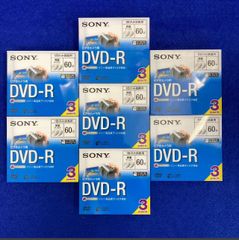 3枚×7セット★SONY ソニー ビデオカメラ用 DVD-R (8cm)約60分 3DMR60A 21枚(3枚×7)