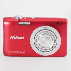 2025年最新】nikon coolpix a100 レッドの人気アイテム - メルカリ