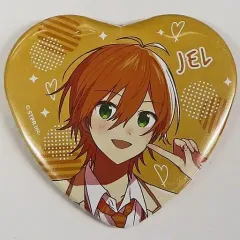 【中古】バッジ・ピンズ ジェル(すとろべりーぷりんす/ブレザー) すとぷり ハート缶バッジ(2022 Strawberry Summer ver.!!) 「Strawberry Summer!! すとぷり 夏の苺文化祭!!」 すとぷり ハート缶バッジくじ(20