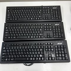 パソコン　acer キーボード　PR1101U ３点　まとめ売り　中古