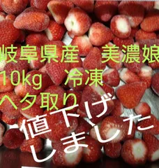 特別栽培農園直送！サクサク新食感！！特殊冷凍イチゴ！-