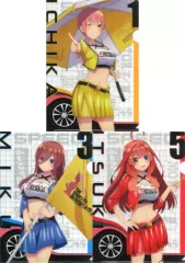 【中古】クリアファイル 中野一花＆中野三玖＆中野五月 A4クリアファイルA 3枚セット 「五等分の花嫁∬×ドン・キホーテ」