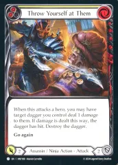 【中古】Flesh and Blood HNT189[C]：Throw Yourself at Them (2)/挺身 (2)