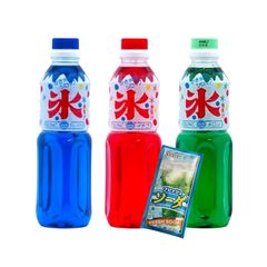 【.co.jp 限定】サンク かき氷シロップ イチゴ メロン ブルーハワイ オリジナルセット