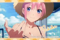 【中古】キャラカード 中野一花 イラストカード 「五等分の花嫁∽×GiGO プレミアムフィギュア発売記念 プライズキャンペーン」  クレーンゲームプレイ特典