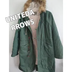 UNITEDARROWS　モッズコート　モフモフ　フード付き