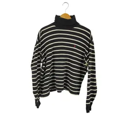 ポロスポーツラルフローレン POLO SPORT RALPH LAUREN ポニー刺繍 ボーダー タートルネック カットソー メンズ import：XL 