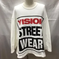 VISION STREET WEAR ヴィジョン ストリート ウェア カットソー 長袖 1305721 アンリアレイジ コラボ ZOOMUPLONGT-SHIRT ロンT プリントTシャツ