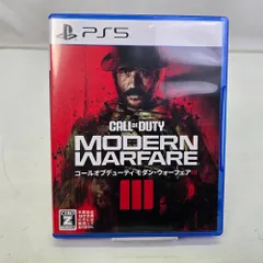 01w-3825 〇 PS5 ゲームソフト CoD CALL OF DUTY モダン・ウォーフェア MODERN WARFARE III 完動品 【中古品】
