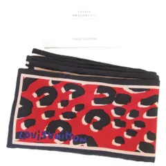 ルイヴィトン スカーフ スヌード レオパード ネイビー レッド マルチカラー Amazon | LOUIS VUITTON(ルイヴィトン) スカーフ バンドーBB