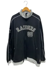 Reebok (リーボック) NFL Gridiron Classic Oakland Raiders フルジップ トラックジャケット 2XL ブラック メンズ/028