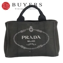 PRADA カナパ S デニム トートバッグ　 　　　　　ゴールド金具 美品】プラダ カナパ S 2way トートバッグ デニム コサージュ 花