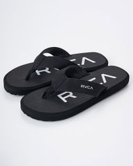 2025春夏 新品【RVCA/ルーカ/ルカ】ONSHORE BEACH SANDAL ビーチサンダル BLK メンズ BF04A933