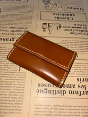 カードケース　本革　レザークラフト