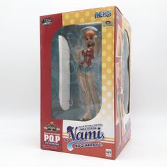 【中古】未開封 メガハウス ONE PIECE ワンピース P.O.P LIMITED EDITION ナミ MUGIWARA Ver. ルフィ衣装[17]のサムネイル
