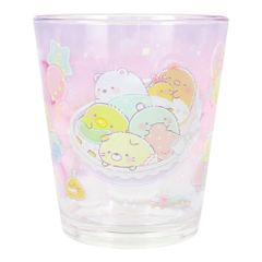 ☆ 스미코구라시/스미코베비 ☆ 캐릭터 도트 텀블러 플라스틱 컵 아이 아이용 텀블러 아이용 컵 깨지기 어려운 경량 가벼운 캐릭터 상품 프라컵 주스 컵 어린이 키즈 식기 어린이용 식기 키즈용 식기