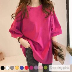 メルカリshops 新品 韓国ファッション レディース バックプリントtシャツ ロゴｔ